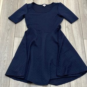 LulaRoe Blue Dress